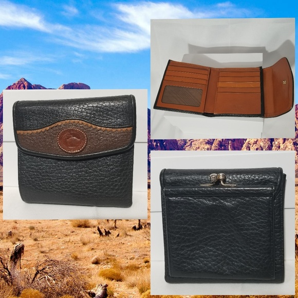 DOONEY & BOURKE Leather Bucket Bag w/ Wallet - Picture 8 of 8